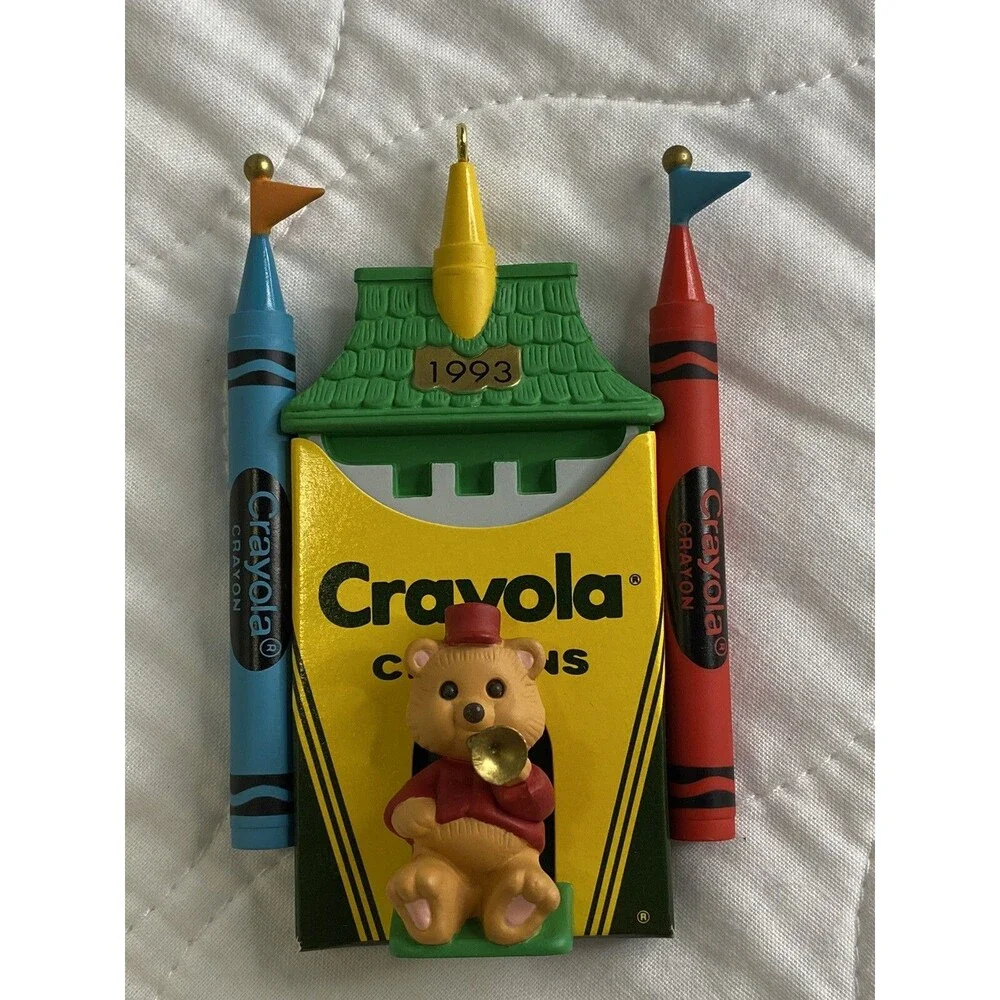 Hallmark Keepsake Ornament 1993 Crayola Crayon Bright Shining Castle